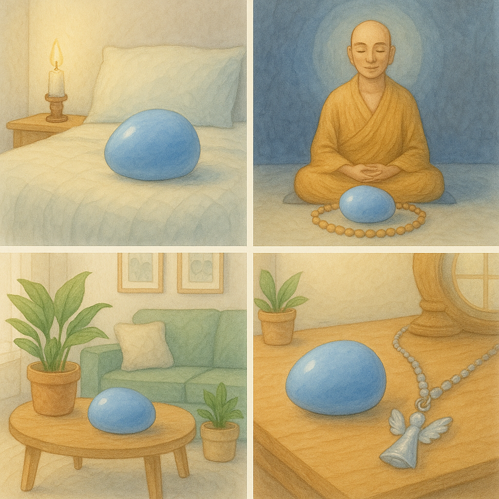 Angelite Connection bedroom Awakening Through Inner Light