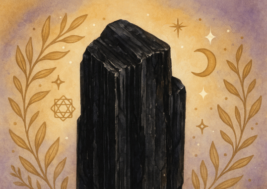 black tourmaline for anxiety