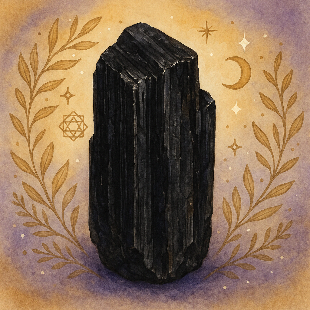black tourmaline for anxiety