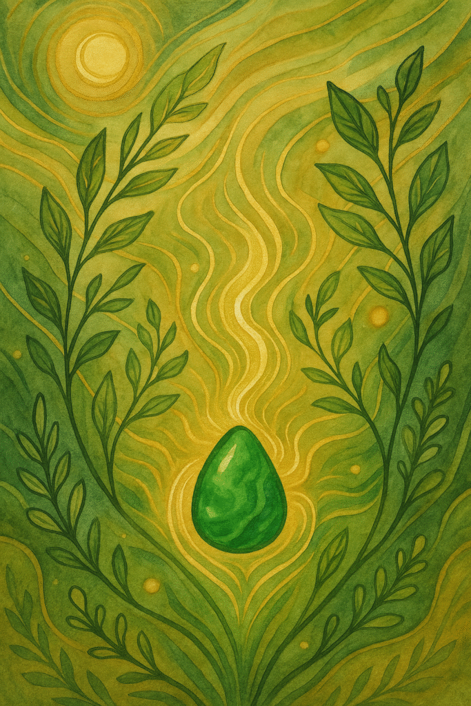 chrysoprase crystal for heart chakra